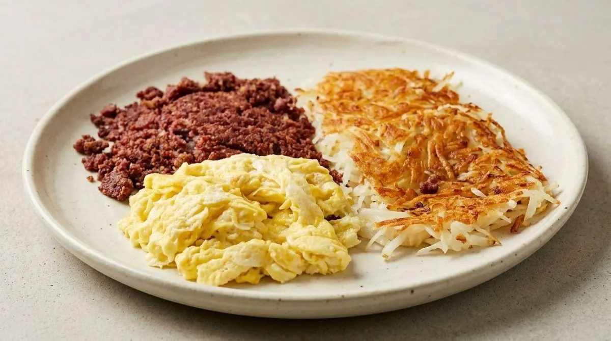 Corned Beef Hash & Eggs
