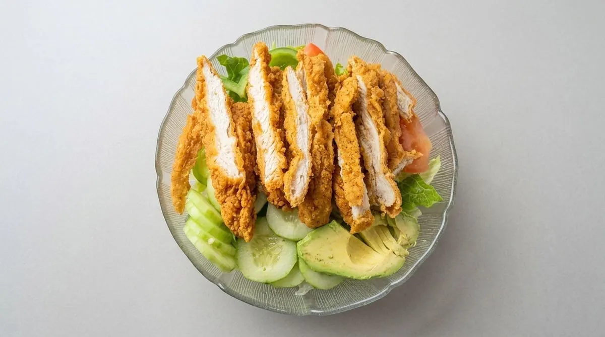 Crispy Chicken Salad