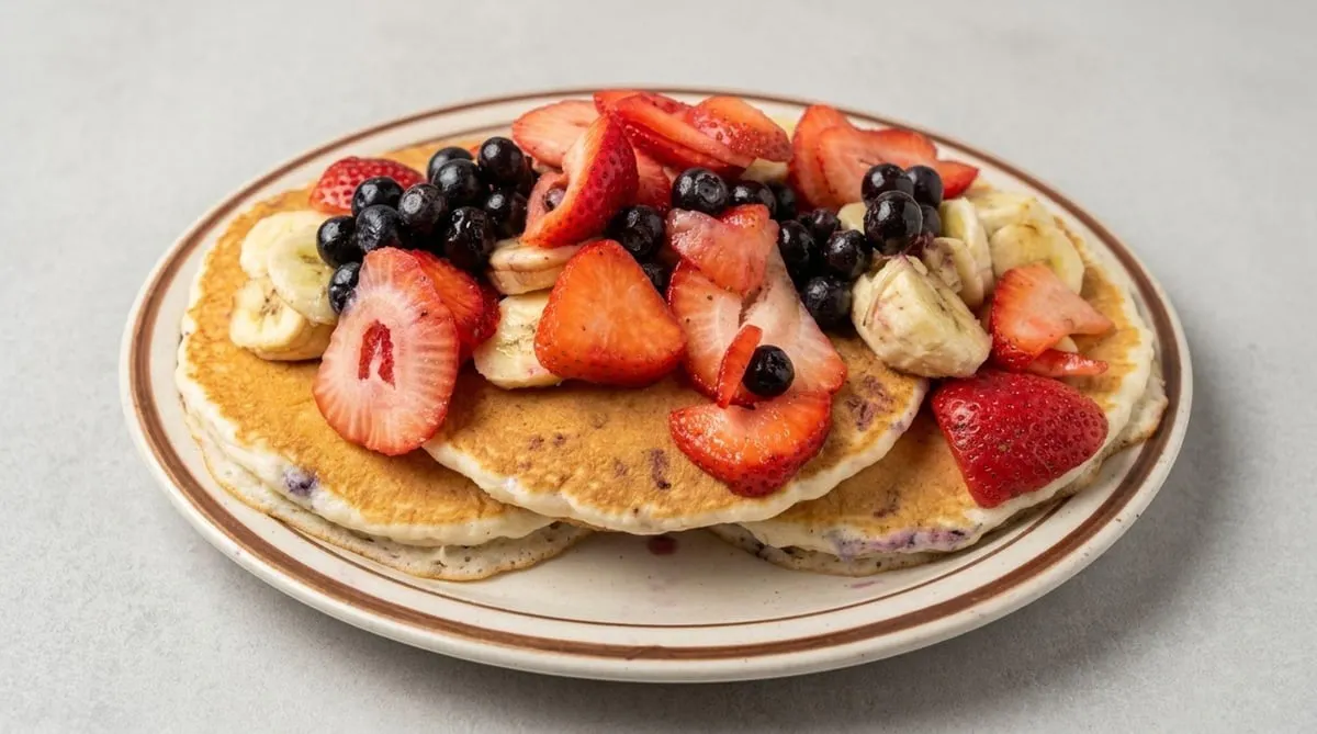 Fruit Filled Pancakes