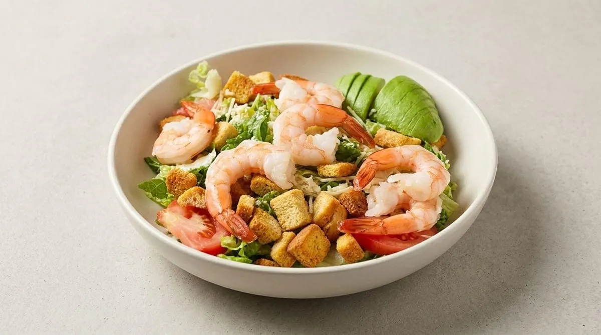 Shrimp Caesar Salad