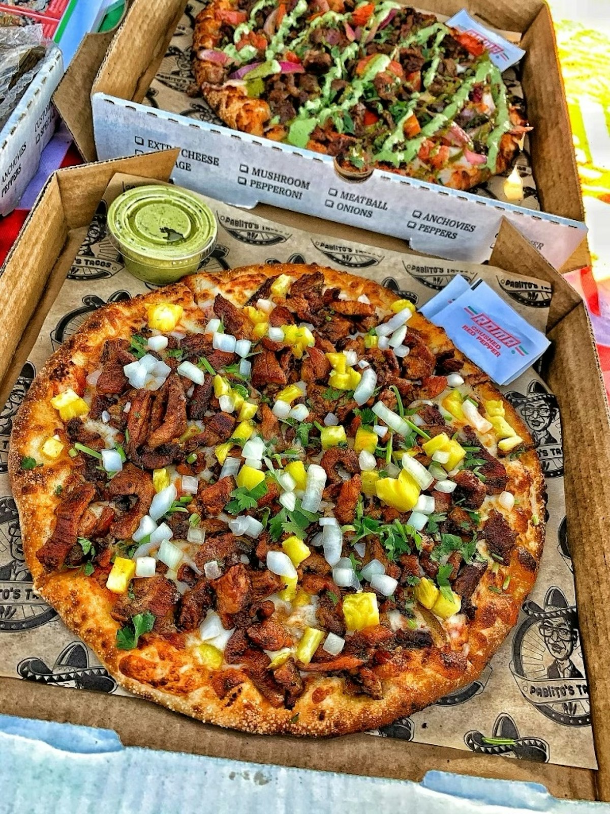 mexican peruvian pizza