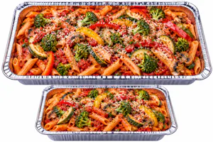 Penne Primavera catering tray