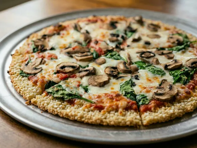 Di Spinach(Cauliflower crust)