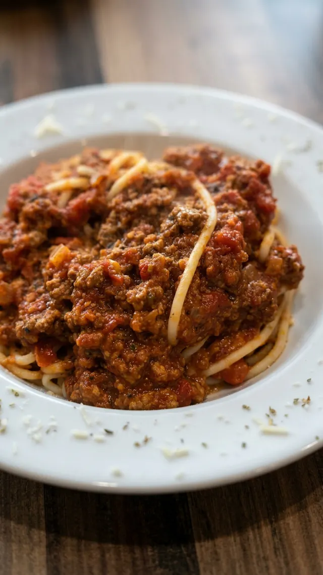 Spaghetti Bolognese