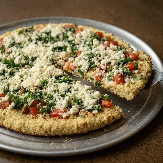 Armenian Pizza(Cauliflower crust)