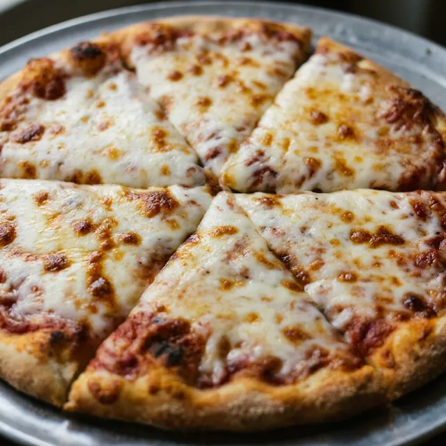 Cheese and Sauce Pizza