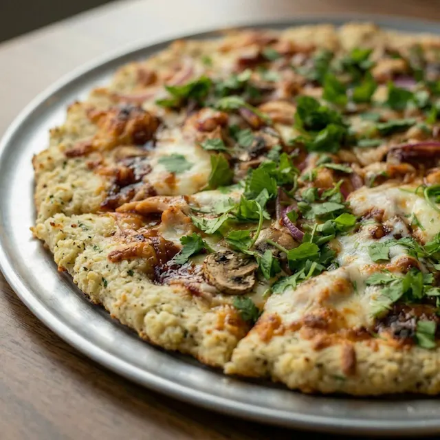BBQ Chicken(Cauliflower crust)