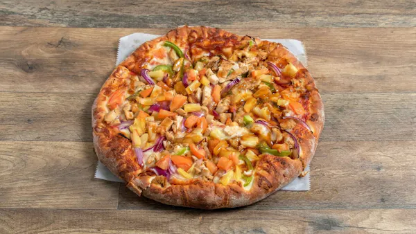 Teriyaki Chicken Pizza