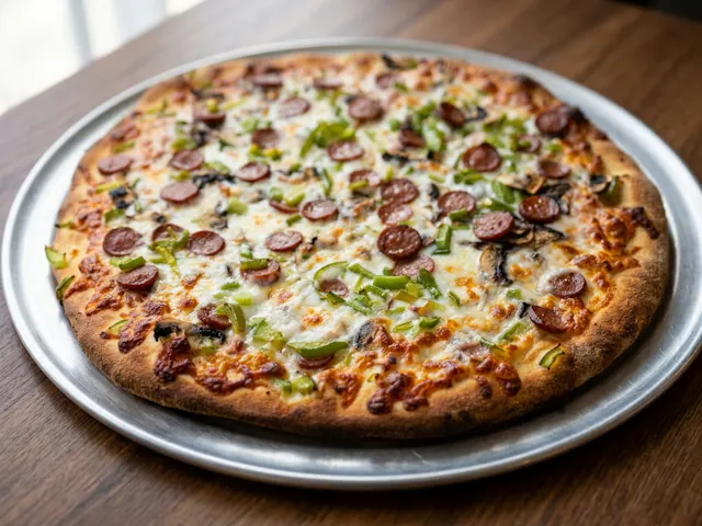 Middle Eastern Pizza