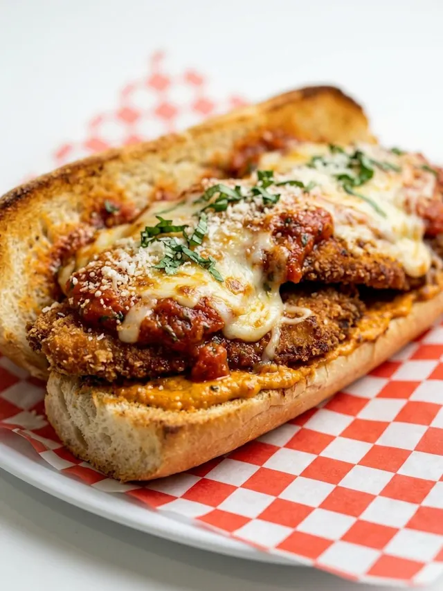 Chicken Parmigiana Sandwich