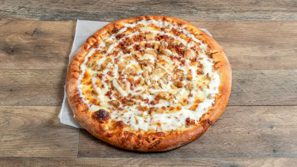 Chicken Bacon Ranch Pizza