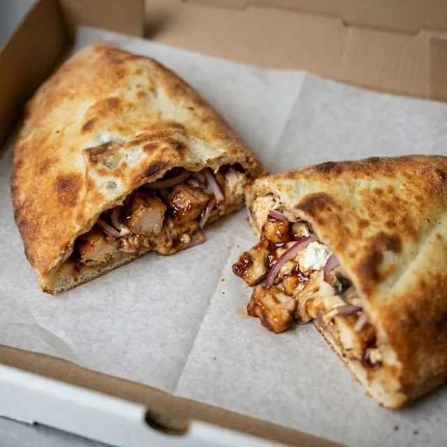 BBQ Chicken Calzone