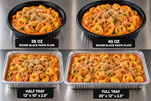 Cheese Tortellini catering tray
