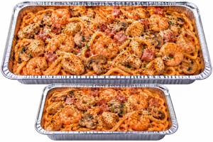 Pasta Jambalaya catering tray