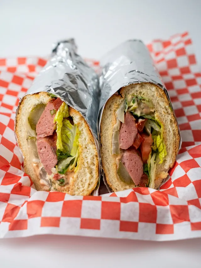 German Sausage Sandwich