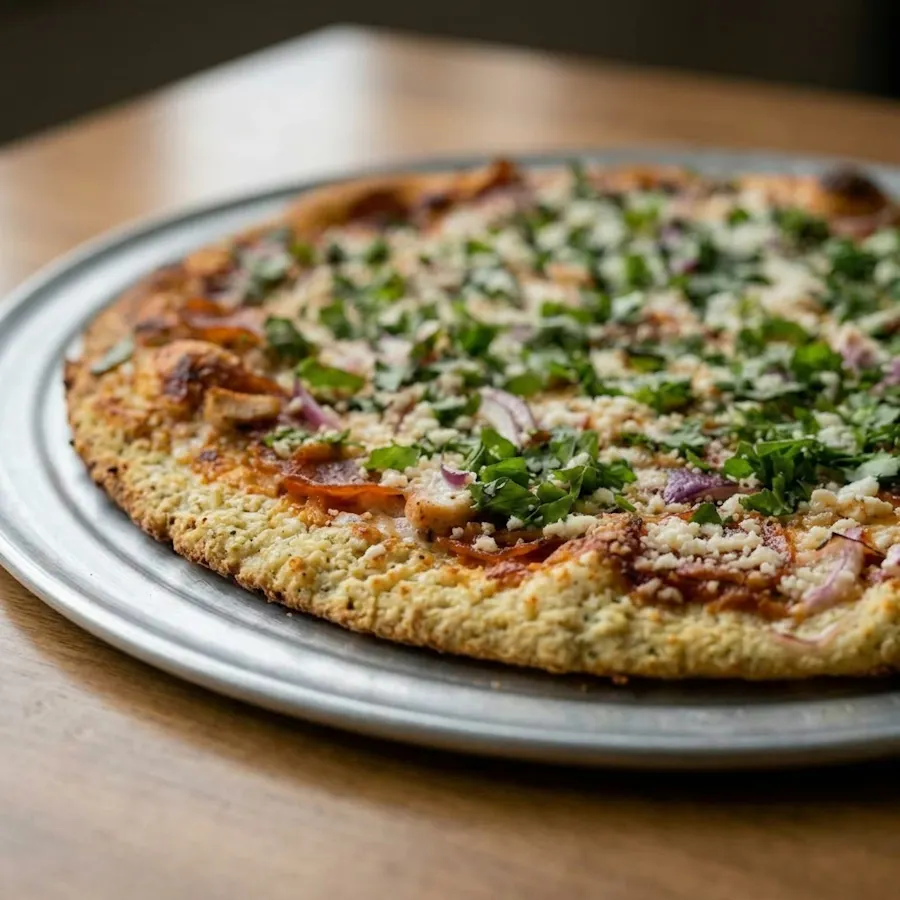 Verdugo cauliflower-crust pizza